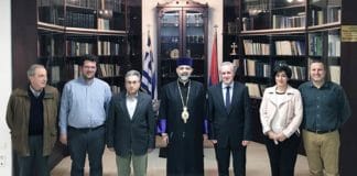 Հ.Յ.Դ. Յունաստանի Կեդրոնական Կոմիտէի այցելութիւն Յունաստանի Առաջնորդ Սրբազան Հօր