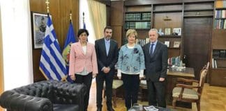 Հ.Յ.Դ. Յունաստանի Հայ Դատի Յանձնախումբի հանդիպում տիկին Մարիա Քոլիա Ցարուխասի հետ