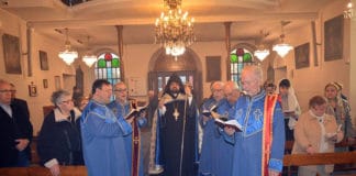 Հոգեհանգստեան արարողութիւն Թեսաղոնիկէի մէջ