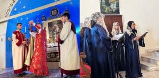 Քահանայական անդրանիկ պատարագ Գոմոթինիի մէջ