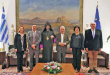 Այցելութիւն՝ Հելլէն խորհրդարանի նախագահ Նիքիթաս Գաքլամանիսին