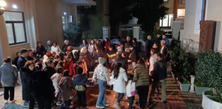 Տեառնընդառաջի նախատօնակի արարողութիւն Գոքինիոյ մէջ