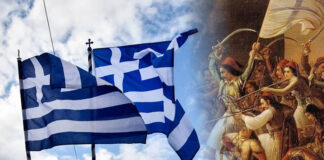 Յունաց ազգային տօնին առիթով դափնեպսակներու զետեղում եւ տողանցք Գոքինիոյ, Նէա Զմիռնիի եւ Թեսաղոնիկէի մէջ