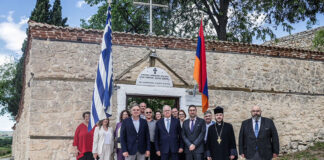 Ο Πρόεδρος της Δημοκρατίας Κωνσταντίνος Τασούλας επισκέφθηκε την αρμενική εκκλησία του Διδυμοτείχου