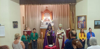 Հանդիսաւոր սուրբ պատարագ եւ մատաղօրհնութիւն Գարէայի մատրան տօնին առիթով